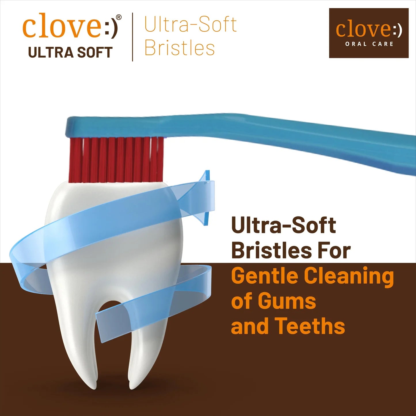 Clove Ultra Soft Toothbrush
